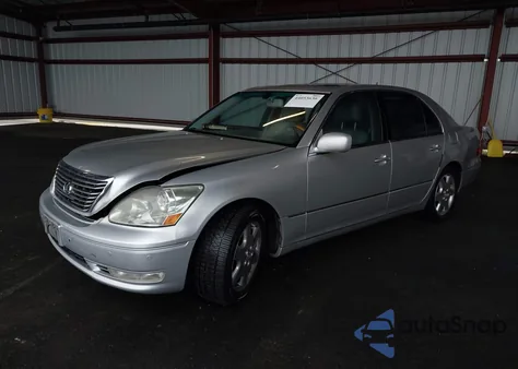 2004 Lexus Ls 430 from USA, damaged, VIN JTHBN36F840158484